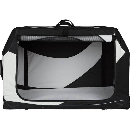 Trixie Vario Dog Transport Box, Grey / Black Trixie Vario Dog Transport Box, Grey / Black