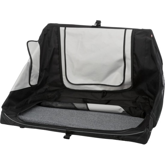 Trixie Vario Dog Transport Box, Grey / Black Trixie Vario Dog Transport Box, Grey / Black