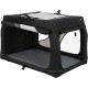 Trixie Vario Dog Transport Box, Grey / Black Trixie Vario Dog Transport Box, Grey / Black