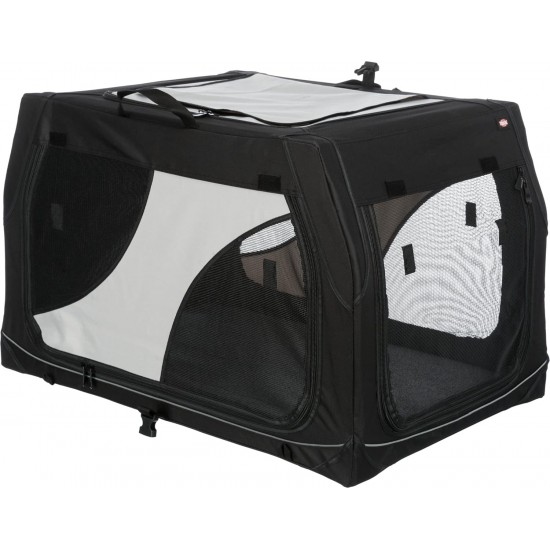 Trixie Vario Dog Transport Box, Grey / Black Trixie Vario Dog Transport Box, Grey / Black