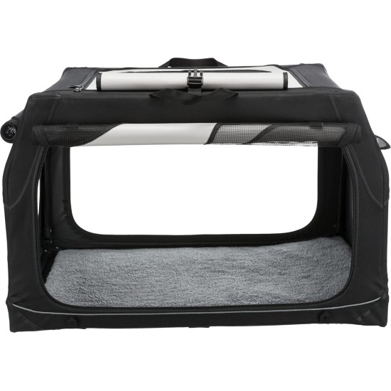 Trixie Vario Dog Transport Box, Grey / Black Trixie Vario Dog Transport Box, Grey / Black