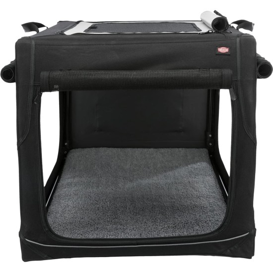 Trixie Vario Dog Transport Box, Grey / Black Trixie Vario Dog Transport Box, Grey / Black