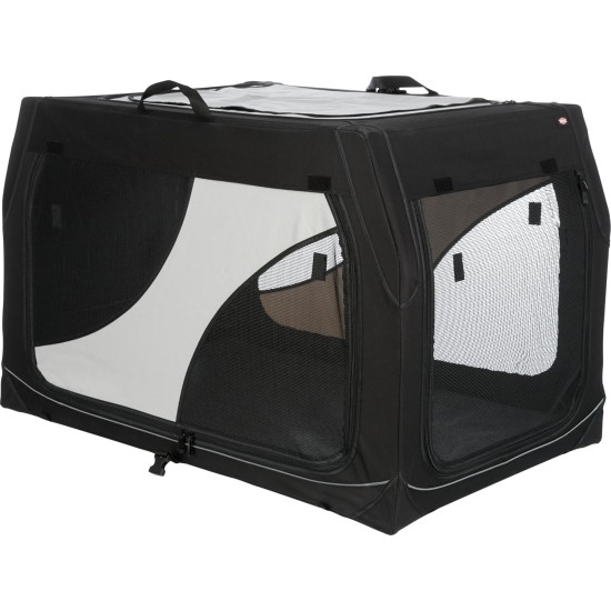 Trixie Vario Dog Transport Box, Grey / Black Trixie Vario Dog Transport Box, Grey / Black