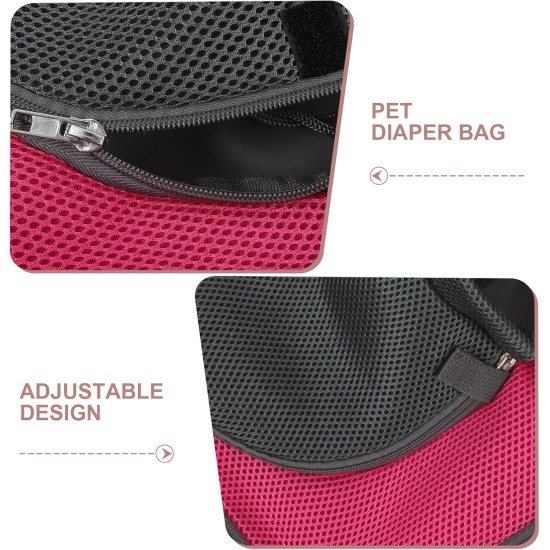 Umhängetasche für Hund Haustier transportín Reisetasche Tasche Träger Hund Handtasche für Hunde Katzen (rot Rose) Umhängetasche für Hund Haustier transportín Reisetasche Tasche Träger Hund Handtasche für Hunde Katzen (rot Rose)