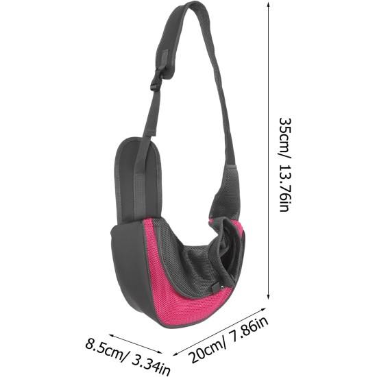 Umhängetasche für Hund Haustier transportín Reisetasche Tasche Träger Hund Handtasche für Hunde Katzen (rot Rose) Umhängetasche für Hund Haustier transportín Reisetasche Tasche Träger Hund Handtasche für Hunde Katzen (rot Rose)