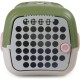 United Pets A.U.T.O. Design Transport Box for Small Dogs and Cats, Made in Italy, Pink/Grey, Includes Hygiene Rug 51 x 37 x 33 cm, Travel Transport Box United Pets A.U.T.O. Design Transport Box for Small Dogs and Cats, Made in Italy, Pink/Grey, Includes Hygiene Rug 51 x 37 x 33 cm, Travel Transport Box