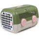 United Pets A.U.T.O. Design Transport Box for Small Dogs and Cats, Made in Italy, Pink/Grey, Includes Hygiene Rug 51 x 37 x 33 cm, Travel Transport Box United Pets A.U.T.O. Design Transport Box for Small Dogs and Cats, Made in Italy, Pink/Grey, Includes Hygiene Rug 51 x 37 x 33 cm, Travel Transport Box