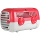 United Pets A.U.T.O. Design Transport Box for Small Dogs and Cats, Made in Italy, Pink/Grey, Includes Hygiene Rug 51 x 37 x 33 cm, Travel Transport Box United Pets A.U.T.O. Design Transport Box for Small Dogs and Cats, Made in Italy, Pink/Grey, Includes Hygiene Rug 51 x 37 x 33 cm, Travel Transport Box