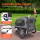 VEVOR Dog Trailer 2-in-1 Bicycle Trailer Carbon Steel + 600D Oxford Fabric + PP Foldable Bicycle Trailer for Dogs VEVOR Dog Trailer 2-in-1 Bicycle Trailer Carbon Steel + 600D Oxford Fabric + PP Foldable Bicycle Trailer for Dogs