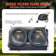 VEVOR Dog Trailer 2-in-1 Bicycle Trailer Carbon Steel + 600D Oxford Fabric + PP Foldable Bicycle Trailer for Dogs VEVOR Dog Trailer 2-in-1 Bicycle Trailer Carbon Steel + 600D Oxford Fabric + PP Foldable Bicycle Trailer for Dogs