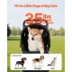 VEVOR Dog Trolley, Load Capacity 16 kg, Foldable Pet Stroller, Cat Pram with 3 Wheels, Mesh Windows & Cup Holders, Dog Stroller with Brake, for Small to Medium Pets VEVOR Dog Trolley, Load Capacity 16 kg, Foldable Pet Stroller, Cat Pram with 3 Wheels, Mesh Windows & Cup Holders, Dog Stroller with Brake, for Small to Medium Pets