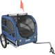 VEVOR Hundeanhänger Fahrradanhänger Kohlenstoffstahl + 600D Oxford-Gewebe + PP faltbar VEVOR Hundeanhänger Fahrradanhänger Kohlenstoffstahl + 600D Oxford-Gewebe + PP faltbar