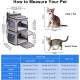 VOISTINO 2 in 1 Double Pet Backpack for Small Cats and Dogs, Portable Pet Travel Bag, Super Ventilated Design, Ideal for Travel/Hiking/Camping, Medium VOISTINO 2 in 1 Double Pet Backpack for Small Cats and Dogs, Portable Pet Travel Bag, Super Ventilated Design, Ideal for Travel/Hiking/Camping, Medium