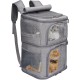 VOISTINO 2 in 1 Double Pet Backpack for Small Cats and Dogs, Portable Pet Travel Bag, Super Ventilated Design, Ideal for Travel/Hiking/Camping, Medium VOISTINO 2 in 1 Double Pet Backpack for Small Cats and Dogs, Portable Pet Travel Bag, Super Ventilated Design, Ideal for Travel/Hiking/Camping, Medium