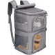 VOISTINO 2 in 1 Double Pet Backpack for Small Cats and Dogs, Portable Pet Travel Bag, Super Ventilated Design, Ideal for Travel/Hiking/Camping, Medium VOISTINO 2 in 1 Double Pet Backpack for Small Cats and Dogs, Portable Pet Travel Bag, Super Ventilated Design, Ideal for Travel/Hiking/Camping, Medium