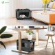VOUNOT Hundebox faltbar, Transportbox Katze Hunde, Hundetasche, Oxford-Gewebe, Netzstoff, Atmungsaktiv, Transportabel, Metallrahmen, mit Griffen, Taschen, 82x60x60cm XL, Grau VOUNOT Hundebox faltbar, Transportbox Katze Hunde, Hundetasche, Oxford-Gewebe, Netzstoff, Atmungsaktiv, Transportabel, Metallrahmen, mit Griffen, Taschen, 82x60x60cm XL, Grau