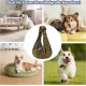 Valleycomfy Sling Dog Pet Dog Carrier Bag with Adjustable Dog Cat Dog Bag for Walking Outdoor Activities and Excursions, Load Capacity up to 7 kg (Black) Valleycomfy Sling Dog Pet Dog Carrier Bag with Adjustable Dog Cat Dog Bag for Walking Outdoor Activities and Excursions, Load Capacity up to 7 kg (Black)