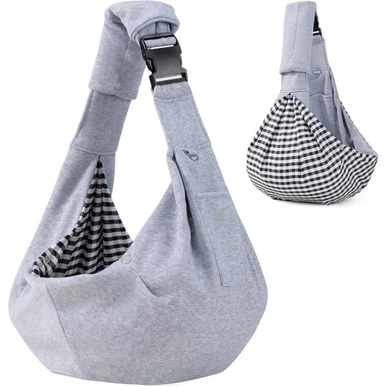 Valleycomfy Sling Dog Pet Dog Carrier Bag with Adjustable Dog Cat Dog Bag for Walking Outdoor Activities and Excursions, Load Capacity up to 7 kg (Black) Valleycomfy Sling Dog Pet Dog Carrier Bag with Adjustable Dog Cat Dog Bag for Walking Outdoor Activities and Excursions, Load Capacity up to 7 kg (Black)