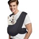 Vxcbad Dog Carrier Pet Fabric Carrier for Cats and Dogs Portable Bag Foldable Large Capacity Chest Pack Black Vxcbad Dog Carrier Pet Fabric Carrier for Cats and Dogs Portable Bag Foldable Large Capacity Chest Pack Black