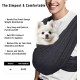 Vxcbad Dog Carrier Pet Fabric Carrier for Cats and Dogs Portable Bag Foldable Large Capacity Chest Pack Black Vxcbad Dog Carrier Pet Fabric Carrier for Cats and Dogs Portable Bag Foldable Large Capacity Chest Pack Black