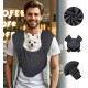 Vxcbad Dog Carrier Pet Fabric Carrier for Cats and Dogs Portable Bag Foldable Large Capacity Chest Pack Black Vxcbad Dog Carrier Pet Fabric Carrier for Cats and Dogs Portable Bag Foldable Large Capacity Chest Pack Black