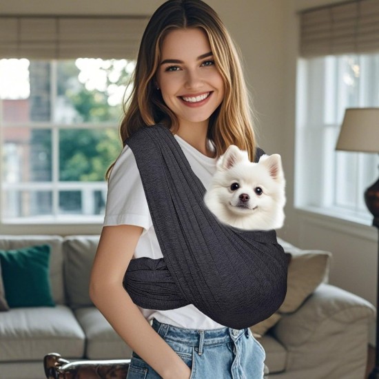 Vxcbad Dog Carrier Pet Fabric Carrier for Cats and Dogs Portable Bag Foldable Large Capacity Chest Pack Black Vxcbad Dog Carrier Pet Fabric Carrier for Cats and Dogs Portable Bag Foldable Large Capacity Chest Pack Black