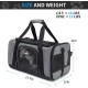 Wakytu Pet Carrier for Cats and Dogs, Transport Bag for Pets, Foldable Dog Transport Case, Cat Transport Case, Dog Carrier for Cars, Breathable Dog Bag (S, Grey) Wakytu Pet Carrier for Cats and Dogs, Transport Bag for Pets, Foldable Dog Transport Case, Cat Transport Case, Dog Carrier for Cars, Breathable Dog Bag (S, Grey)
