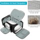 Wakytu Pet Carrier for Cats and Dogs, Transport Bag for Pets, Foldable Dog Transport Case, Cat Transport Case, Dog Carrier for Cars, Breathable Dog Bag (S, Grey) Wakytu Pet Carrier for Cats and Dogs, Transport Bag for Pets, Foldable Dog Transport Case, Cat Transport Case, Dog Carrier for Cars, Breathable Dog Bag (S, Grey)