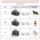 Wakytu Pet Carrier for Cats and Dogs, Transport Bag for Pets, Foldable Dog Transport Case, Cat Transport Case, Dog Carrier for Cars, Breathable Dog Bag (S, Grey) Wakytu Pet Carrier for Cats and Dogs, Transport Bag for Pets, Foldable Dog Transport Case, Cat Transport Case, Dog Carrier for Cars, Breathable Dog Bag (S, Grey)