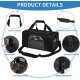 Wakytu Pet Carrier for Cats and Dogs, Transport Bag for Pets, Foldable Dog Transport Case, Cat Transport Case, Dog Carrier for Cars, Breathable Dog Bag (M, Grey) Wakytu Pet Carrier for Cats and Dogs, Transport Bag for Pets, Foldable Dog Transport Case, Cat Transport Case, Dog Carrier for Cars, Breathable Dog Bag (M, Grey)