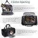 Wakytu Pet Carrier for Cats and Dogs, Transport Bag for Pets, Foldable Dog Transport Case, Cat Transport Case, Dog Carrier for Cars, Breathable Dog Bag (M, Grey) Wakytu Pet Carrier for Cats and Dogs, Transport Bag for Pets, Foldable Dog Transport Case, Cat Transport Case, Dog Carrier for Cars, Breathable Dog Bag (M, Grey)
