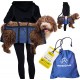 Wanderpfote Carrying Aid for Dogs - Emergency Backpack for Hiking or Carry Bag Dog in Everyday Life by Stairs - Small, Lightweight, Robust, High Quality - Sling Dog, Dog Bag (M) Wanderpfote Carrying Aid for Dogs - Emergency Backpack for Hiking or Carry Bag Dog in Everyday Life by Stairs - Small, Lightweight, Robust, High Quality - Sling Dog, Dog Bag (M)