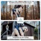 Wanderpfote Carrying Aid for Dogs - Emergency Backpack for Hiking or Carry Bag Dog in Everyday Life by Stairs - Small, Lightweight, Robust, High Quality - Sling Dog, Dog Bag (M) Wanderpfote Carrying Aid for Dogs - Emergency Backpack for Hiking or Carry Bag Dog in Everyday Life by Stairs - Small, Lightweight, Robust, High Quality - Sling Dog, Dog Bag (M)