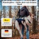 Wanderpfote Carrying Aid for Dogs - Emergency Backpack for Hiking or Carry Bag Dog in Everyday Life by Stairs - Small, Lightweight, Robust, High Quality - Sling Dog, Dog Bag (M) Wanderpfote Carrying Aid for Dogs - Emergency Backpack for Hiking or Carry Bag Dog in Everyday Life by Stairs - Small, Lightweight, Robust, High Quality - Sling Dog, Dog Bag (M)
