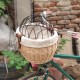 Wicker Pet Carrier Bicycle Basket, Wicker Bike Basket for Small Dogs Cats Pet Carrier Bicycle Front Basket with Wire Mesh Cover Wicker Pet Carrier Bicycle Basket, Wicker Bike Basket for Small Dogs Cats Pet Carrier Bicycle Front Basket with Wire Mesh Cover