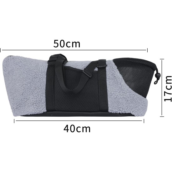 Winter Sling Dog Cat Carry Bag Adjustable Portable Dog Carrier Bag Widened Thickened Transport Bag Breathable Pet Bag Safety Belt Dog Bag Pet Outdoor Winter Sling Dog Cat Carry Bag Adjustable Portable Dog Carrier Bag Widened Thickened Transport Bag Breathable Pet Bag Safety Belt Dog Bag Pet Outdoor
