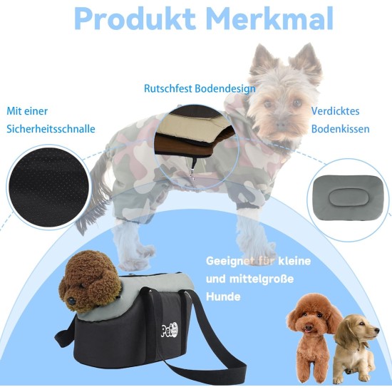 Winter Sling Dog Cat Carry Bag Adjustable Portable Dog Carrier Bag Widened Thickened Transport Bag Breathable Pet Bag Safety Belt Dog Bag Pet Outdoor Winter Sling Dog Cat Carry Bag Adjustable Portable Dog Carrier Bag Widened Thickened Transport Bag Breathable Pet Bag Safety Belt Dog Bag Pet Outdoor