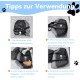 Winter Sling Dog Cat Carry Bag Adjustable Portable Dog Carrier Bag Widened Thickened Transport Bag Breathable Pet Bag Safety Belt Dog Bag Pet Outdoor Winter Sling Dog Cat Carry Bag Adjustable Portable Dog Carrier Bag Widened Thickened Transport Bag Breathable Pet Bag Safety Belt Dog Bag Pet Outdoor