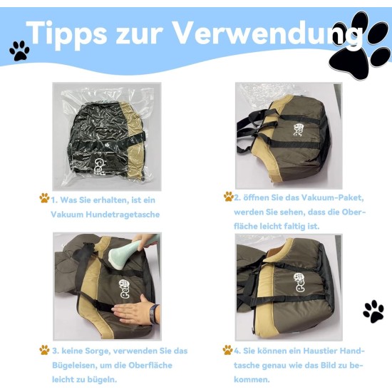 Winter Sling Dog Cat Carry Bag Adjustable Portable Dog Carrier Bag Widened Thickened Transport Bag Breathable Pet Bag Safety Belt Dog Bag Pet Outdoor Winter Sling Dog Cat Carry Bag Adjustable Portable Dog Carrier Bag Widened Thickened Transport Bag Breathable Pet Bag Safety Belt Dog Bag Pet Outdoor