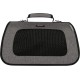 Wouapy Foldable Pet Carrier for Dogs and Cats - Durable Nylon Carrier - Large Mesh for Maximum Ventilation - Practical & Comfortable Design - Medium - Grey Wouapy Foldable Pet Carrier for Dogs and Cats - Durable Nylon Carrier - Large Mesh for Maximum Ventilation - Practical & Comfortable Design - Medium - Grey