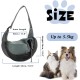 XGOPTS Dog Carrier Bag Adjustable Carry Bag Dog up to 5 kg Breathable Sling Dog Outdoor Dog Bag for Small Dogs Cats Black XGOPTS Dog Carrier Bag Adjustable Carry Bag Dog up to 5 kg Breathable Sling Dog Outdoor Dog Bag for Small Dogs Cats Black