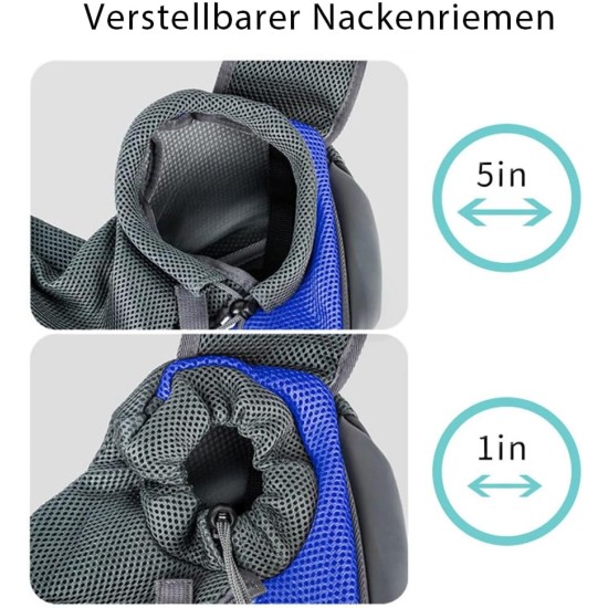 XGOPTS Dog Carrier Bag Adjustable Carry Bag Dog up to 5 kg Breathable Sling Dog Outdoor Dog Bag for Small Dogs Cats Black XGOPTS Dog Carrier Bag Adjustable Carry Bag Dog up to 5 kg Breathable Sling Dog Outdoor Dog Bag for Small Dogs Cats Black