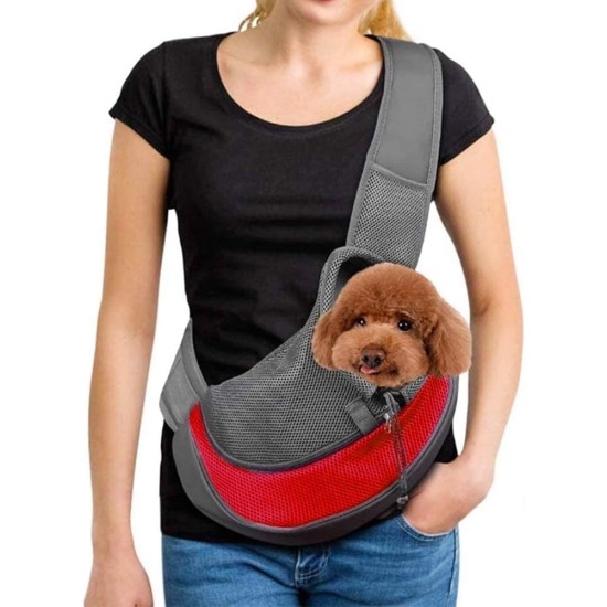 XGOPTS Dog Carrier Bag Adjustable Carry Bag Dog up to 5 kg Breathable Sling Dog Outdoor Dog Bag for Small Dogs Cats Black XGOPTS Dog Carrier Bag Adjustable Carry Bag Dog up to 5 kg Breathable Sling Dog Outdoor Dog Bag for Small Dogs Cats Black