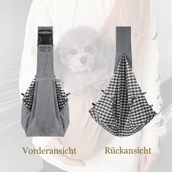 XINCHI Dog Carrier Bag Portable Adjustable Sling Small Dogs Cat Puppy Shoulder Bag Breathable Pet Bag for Walking Trips and Outdoor Activities XINCHI Dog Carrier Bag Portable Adjustable Sling Small Dogs Cat Puppy Shoulder Bag Breathable Pet Bag for Walking Trips and Outdoor Activities