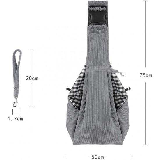 XINCHI Dog Carrier Bag Portable Adjustable Sling Small Dogs Cat Puppy Shoulder Bag Breathable Pet Bag for Walking Trips and Outdoor Activities XINCHI Dog Carrier Bag Portable Adjustable Sling Small Dogs Cat Puppy Shoulder Bag Breathable Pet Bag for Walking Trips and Outdoor Activities