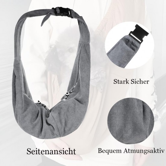 XINCHI Dog Carrier Bag Portable Adjustable Sling Small Dogs Cat Puppy Shoulder Bag Breathable Pet Bag for Walking Trips and Outdoor Activities XINCHI Dog Carrier Bag Portable Adjustable Sling Small Dogs Cat Puppy Shoulder Bag Breathable Pet Bag for Walking Trips and Outdoor Activities