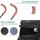 YITAHOME Dog Pram Pets Buggy up to 11.3 kg, Dog Buggy with Mesh Windows & Drink Holder & Storage Basket & Carry Bag, Cat Buggy for Small Dogs Cats (Grey Black) YITAHOME Dog Pram Pets Buggy up to 11.3 kg, Dog Buggy with Mesh Windows & Drink Holder & Storage Basket & Carry Bag, Cat Buggy for Small Dogs Cats (Grey Black)