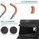 YITAHOME Dog Pram Pets Buggy up to 11.3 kg, Dog Buggy with Mesh Windows & Drink Holder & Storage Basket & Carry Bag, Cat Buggy for Small Dogs Cats (Grey Black) YITAHOME Dog Pram Pets Buggy up to 11.3 kg, Dog Buggy with Mesh Windows & Drink Holder & Storage Basket & Carry Bag, Cat Buggy for Small Dogs Cats (Grey Black)