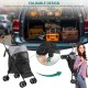 YITAHOME Dog Pram Pets Buggy up to 11.3 kg, Dog Buggy with Mesh Windows & Drink Holder & Storage Basket & Carry Bag, Cat Buggy for Small Dogs Cats (Grey Black) YITAHOME Dog Pram Pets Buggy up to 11.3 kg, Dog Buggy with Mesh Windows & Drink Holder & Storage Basket & Carry Bag, Cat Buggy for Small Dogs Cats (Grey Black)