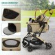 YITAHOME Dog Pram for Small Dogs, 3-in-1 Dog Buggy up to 15.9 kg, Foldable, Dog Buggy Small Dogs, Dog Buggy, Cat Pram, Foldable Dog Pram, Portable Pushchair (Black) YITAHOME Dog Pram for Small Dogs, 3-in-1 Dog Buggy up to 15.9 kg, Foldable, Dog Buggy Small Dogs, Dog Buggy, Cat Pram, Foldable Dog Pram, Portable Pushchair (Black)